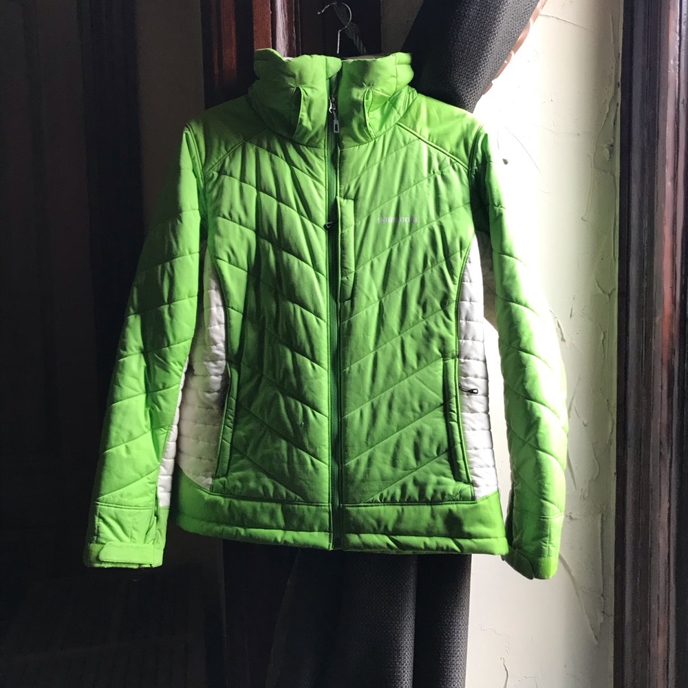 Lime Green Patagonia Ski Jacket